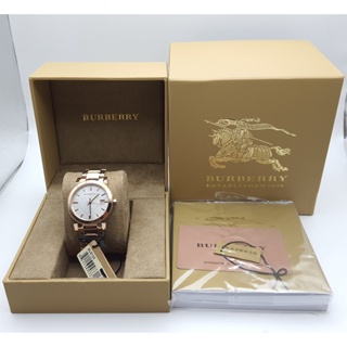 นาฬิกา BURBERRY WOMENS BU9104 HERITAGE 34 MM QUARTZ พร้อมกล่อง (ใหม่)