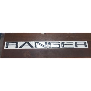 Logo Ranger ตัวอักษรแยกตัวใหญ่ ขนาด13-15cm งานพลาสติก