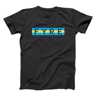 เสื้อเชิ้ตแขนสั้น เสื้อยืด พิมพ์ลาย Super Discount Fyre Bahamas Festival Music Fest Autumu เทศกาลปาร์ตี้