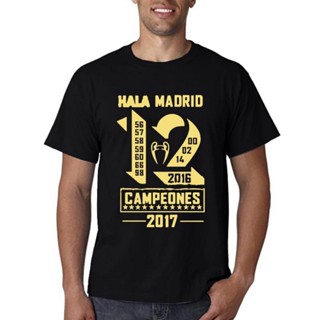 เสื้อแขนสั้น เสื้อไม่ต้องรีด เสื้อยืดแขนสั้น พิมพ์ลาย Reol Compeones Winners 12 Lo Duodecimo สําหรับผู้ชาย