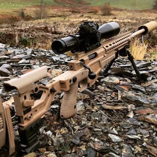 ปลอกกระสุนดีดออก MSR ปืนไรเฟิลกระสุนอ่อนเรมิงตันรุ่น Barrett M24 ขนาดใหญ่