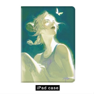 JOJO empty bar Xu Lun เคสไอแพด air 4 5 mini 1/2/3/4/5/6 เคส ipad 10.2 gen 7 8 9 gen 10 pro11 2022 tri-fold case pen slot