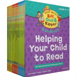 หนังสือชุด Oxford Reading Tree Read with Biff, Chip &amp; Kipper Phonics and First Stories  ( Level 4-6) จำนวน 25 เล่ม