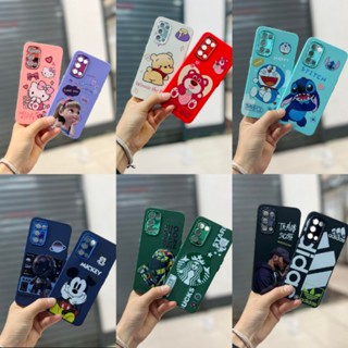 เคสกำมะหยี่ลายการ์ตูนน่ารัก สำหรับVivoY22 Y22s Y02s Y16 V25Pro เคสนิ่มสามารถ กันกระแทกได้