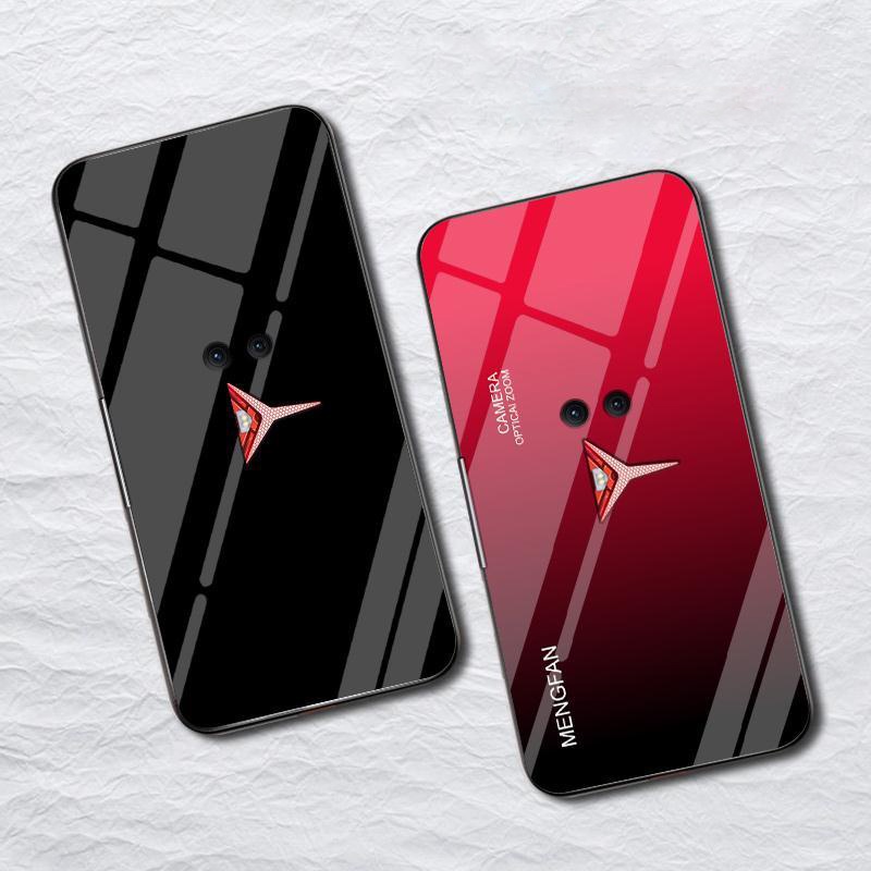 กระจกนิรภัยสําหรับ Lenovo Legion Pro Hard ฝาหลังแบบไล่ระดับสีเคสโทรศัพท์สําหรับ Lenovo Legion โทรศัพท์ Duel Custom