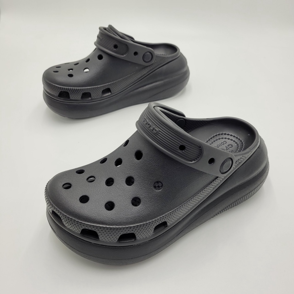 รองเท้าลำลองแฟชั่น สไตล์ Crocs Classic Crush Clog