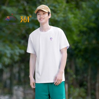 เสื้อยืดลําลอง ผ้าฝ้าย แขนสั้น คอกลม ระบายอากาศ 361 องศา สําหรับผู้ชาย และผู้หญิง 652329160