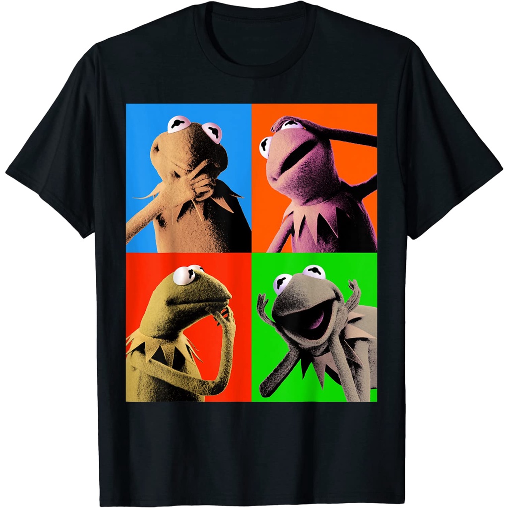 Disney The Muppets Kermit The FROG Pop Art เสื้อยืด