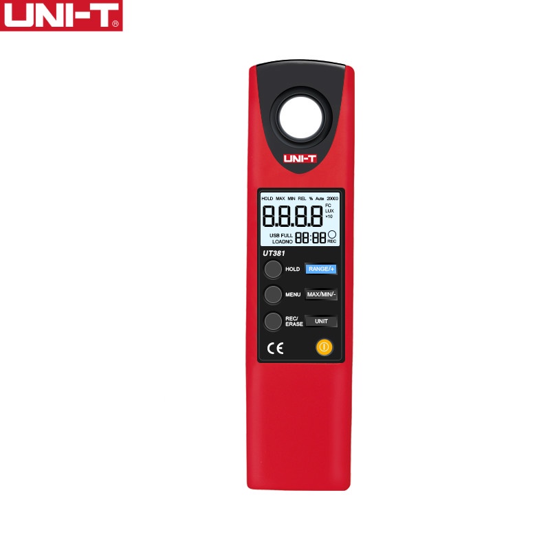 เครื่องวัดความสว่าง เครื่องวัดแสง UNI-T UT382 UT381 Digital Illuminance ...