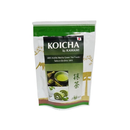 ผงชาเขียว KOICHA  มัทฉะญี่ปุ่น 100%  ขนาด 100g. หยกออนไลน์