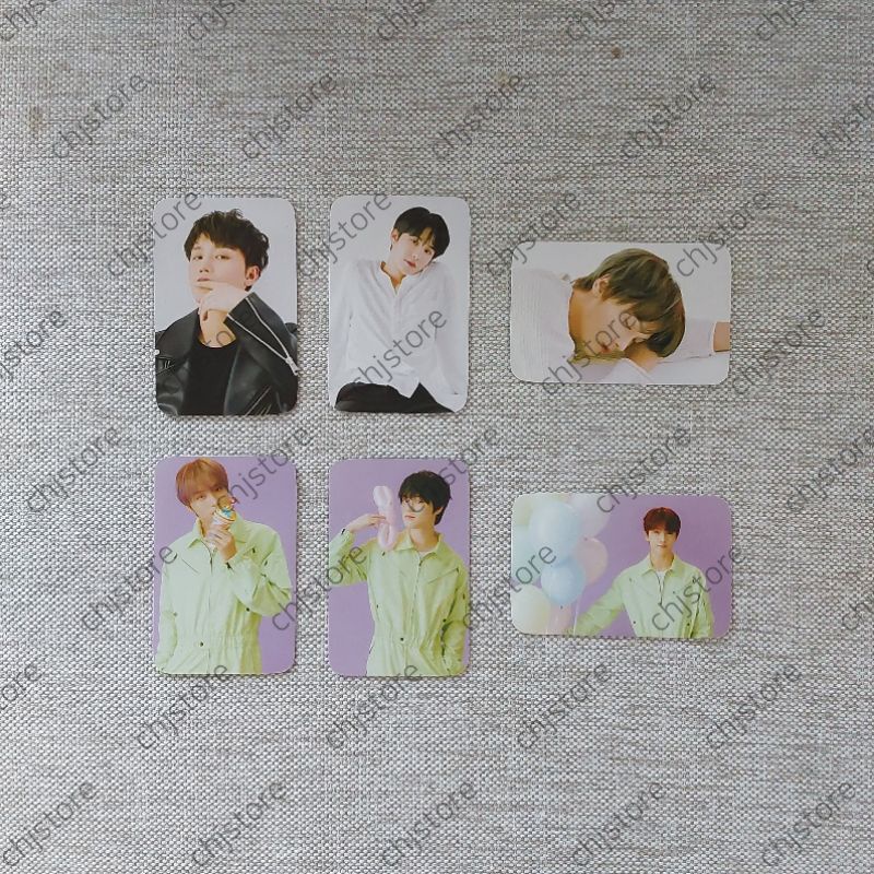 NCT 127 NCT DREAM SEASON'S GREETING 2021 SMTRUE TAEIL JUNGWOO HAECHAN CHENLE การ์ดซซกต แทอิล จองอู แ