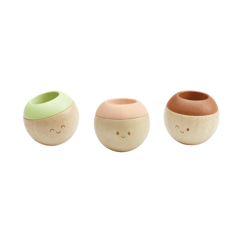 PlanToys ของเล่นไม้ 5285 Sensory Tumbling - Modern Rustic เสริมพัฒนาการ สำหรับเด็กอายุ 6 เดือน ขึ้นไป