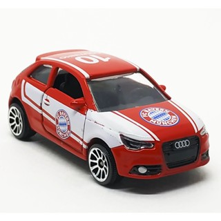 Majorette Audi A1 - Bayern Munich - no.10 Coutinho Red ล้อ 5U Scale 1/58 (8cm) ไม่มี package