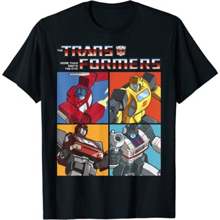 Transformers Retro Autobots BOX UP โลโก้เสื้อยืด