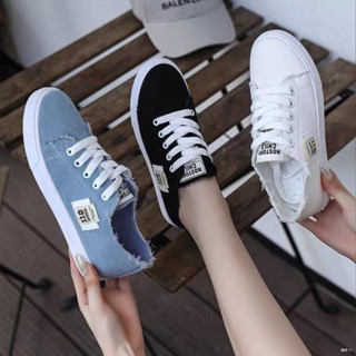 ⚡️ พร้อมส่ง⚡️รองเท้าผ้าใบ รองเท้าผู้หญิง รองเท้าแฟชั่น  Shoes vans NO.2007