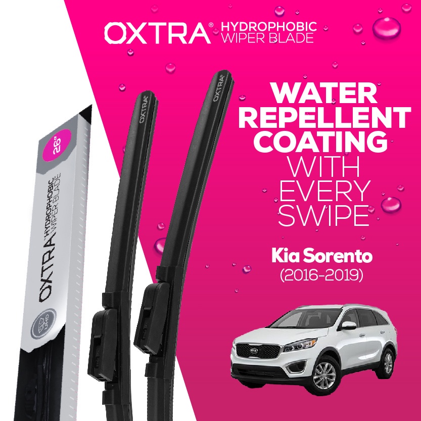 ที่ปัดน้ำฝน Trapo Hydrophobic Kia Sorento (2016 -2019) 1 Set