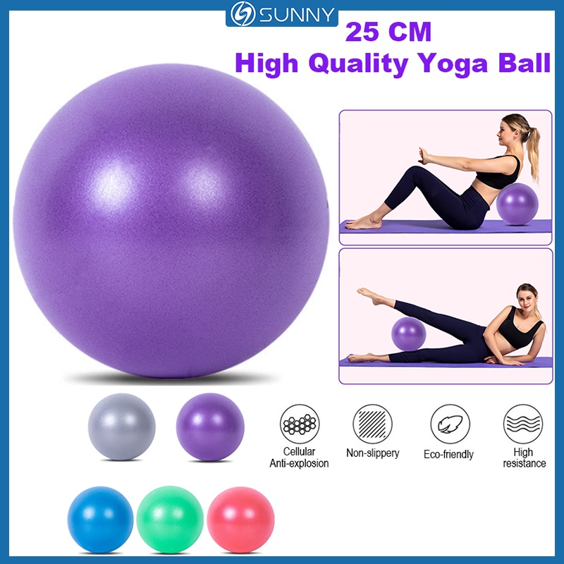 Sunnyfit ลูกบอลโยคะพิลาทิส สมดุล ป้องกันการระเบิด 25 ซม.