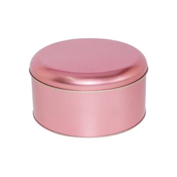 กระป๋องโลหะกลม FM1-BJM-107 สีชมพู 210g. หยกออนไลน์