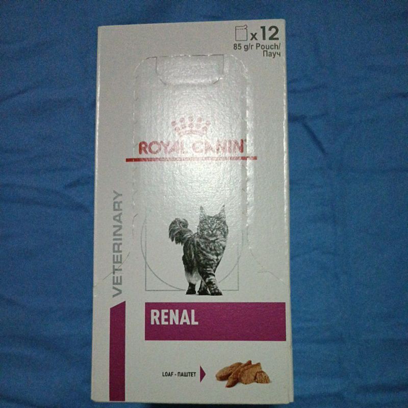 พร้อมส่งRoyal Canin Renal loaf 85g.อาหารแมวโรคไต