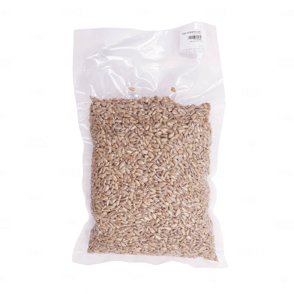 เมล็ดทานตะวันสด  ตราคอทเทจฟาร์ม  500g.  หยกออนไลน์