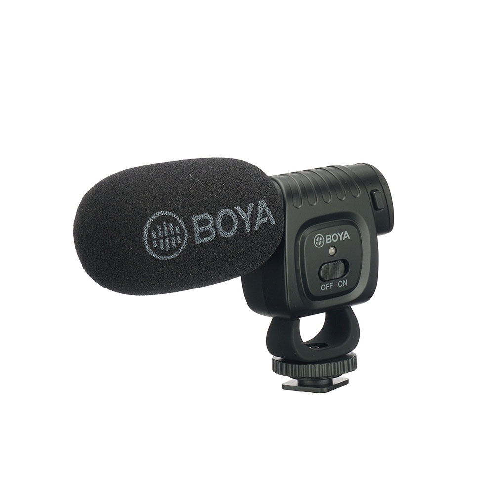 ▲Boya By-3011 Camera-Mount cardioid shotgun microphone