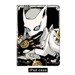 JoJo Killer Queen เคสไอแพด mini 4/5/6 air 1/2/3/4/5 เคส ipad 10.2 gen 7 8 9 gen10 2022 pro11 tri-fold case pen slot