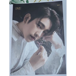 Lyrics Postcard อัลบั้ม DYE โปสการ์ดเนื้อเพลง GOT7