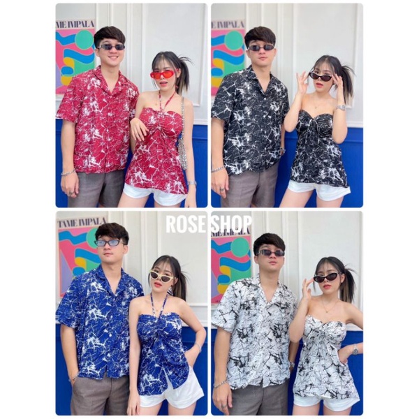 เสื้อคู่รัก ชุดคู่ไปทะเล