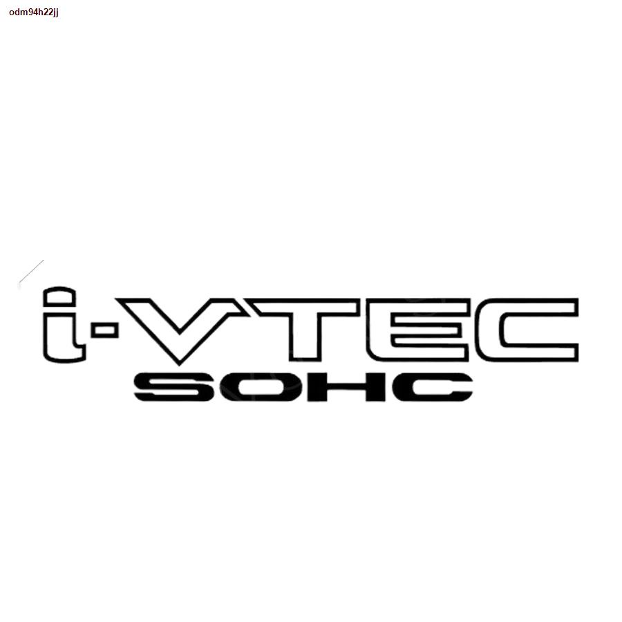 ส่งของที่กรุงเทพฯ☑สติ๊กเกอร์  I-VTEC SOHC (2 ชิ้น) งาน 3 M แท้ ไม่ทิ้งคราบกาวเมื่อลอกออก