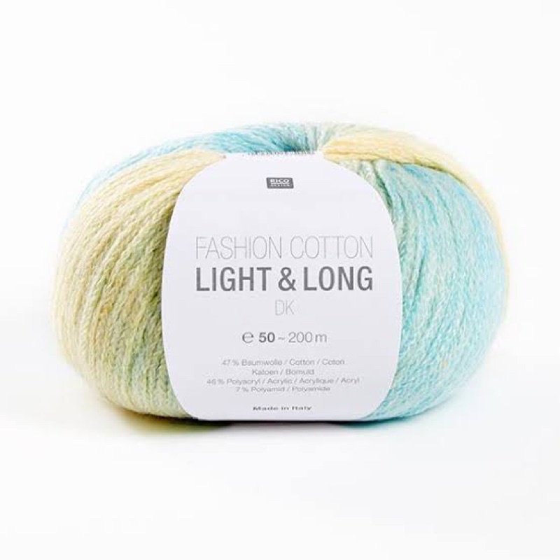 Rico Cotton Light & Long 50 g
