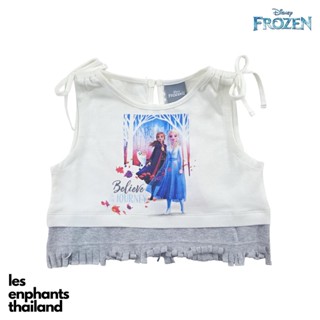 Frozen by เลซองฟอง 1F19J25 ( ) เสื้อคอกลมแขนกุดเด็กหญิงลิขสิทธิ์ห้าง