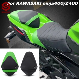 เบาะที่นั่งรถจักรยานยนต์ หนัง PU กันน้ํา สําหรับ Kawasaki Ninja 400 Z400 2018 2019 2020 2021 2022 2023 NINJA400