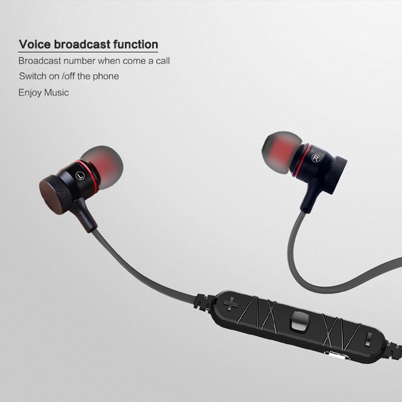 Awei A920BL หูฟังบลูทูธไร้สาย ฟังก์ชั่นแม่เหล็ก Bluetooth Earphone แฮนด์ฟรี ไมโครโฟนในตัว