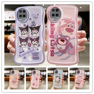 เคสโทรศัพท์มือถือ กันกระแทก ลายการ์ตูนคลื่นน่ารัก สําหรับ Samsung Galaxy A02 A03 A03S A02S A04 A10 A10S A12 A13