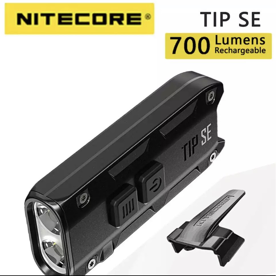 ❉✎❁ไฟฉายพวงกุญแจ Nitecore TIP SE 700 Lumens USBชาร์จในตัว