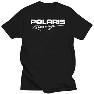 เสื้อแขนสั้น เสื้อยืดไม่ต้องรีด เสื้อยืด พิมพ์ลาย POLARIS RACING คุณภาพสูง 2 วัน สําหรับผู้ชาย