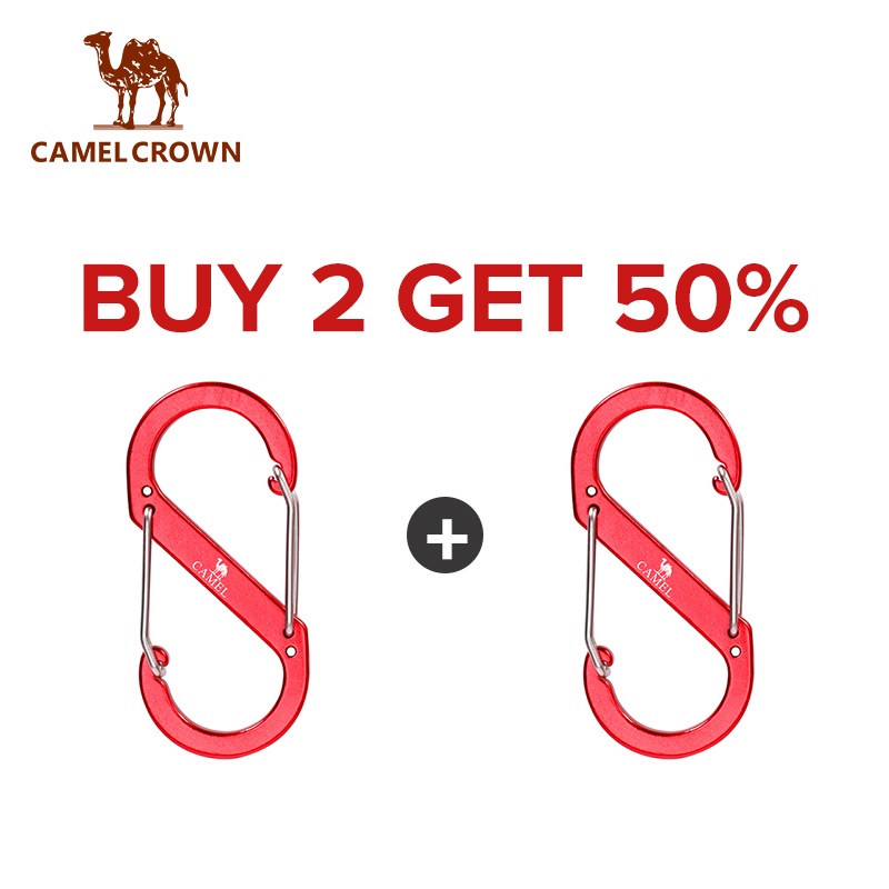 CAMEL CROWN ตะขออลูมิเนียม อเนกประสงค์ สําหรับแขวนกระเป๋าเป้สะพายหลัง