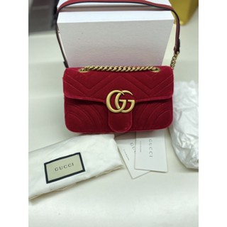 ❤️👜❤️Like new Gucci Marmont 22cm Y20