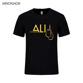 เสื้อยืดผ้าคอตตอน Xin1- {พร้อมส่ง เสื้อยืดผ้าฝ้าย 100% พิมพ์ลาย Muhammad Ali Mma พลัสไซซ์ ไซซ์ XS-6XL สําหรับผู้ชาย