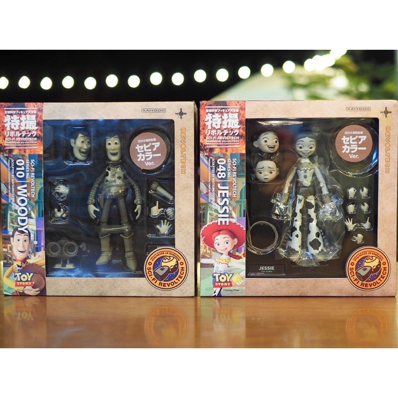Toy story Revoltech Woody&Jessie