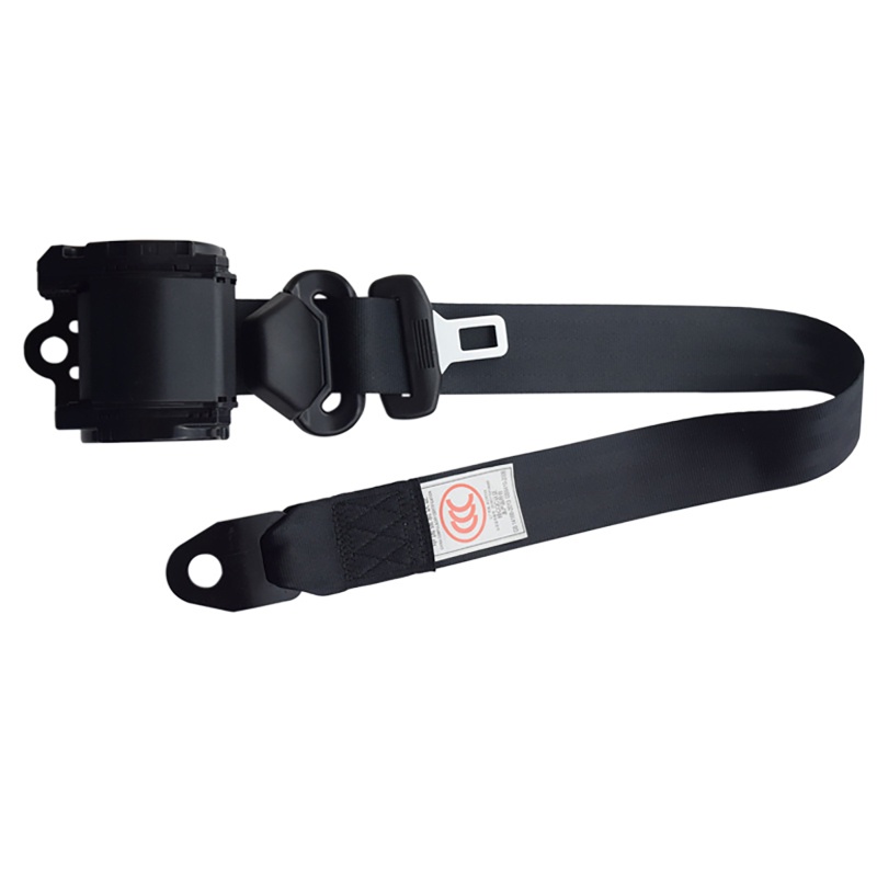 【จัดส่งทันที】 เซฟตี้เบลท์ สีดำ เข็มขัดรถยนต์ เข็มขัดรถตู้ VIP 3จุด Auto ติดตั้งได้กับรถทุกรุ่น เข็มขัดนิรภัย เข็มขัดรถ - รูปที่ 3