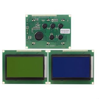 โมดูลหน้าจอ LCD 5V 12864 128*64 จุด พร้อมแบ็คไลท์ ST7920 LCD12864