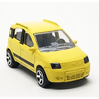 Majorette Fiat Panda 4x4 Yellow ล้อ 5CS Scale 1/55 (8cm) ไม่มี package