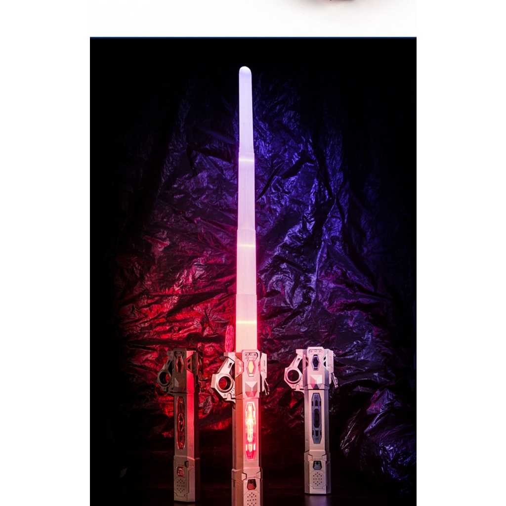 ดาบเลเซอร์ของแท้ Star Wars ของเล่นเด็กแบบชาร์จไฟได้แท่งเรืองแสงสีสันสดใส