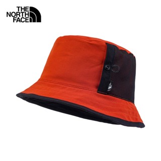 THE NORTH FACE CLASS V REVERSIBLE BUCKET HAT - RUSTED BRONZE/TNF BLACK หมวก หมวกปีก Unisex