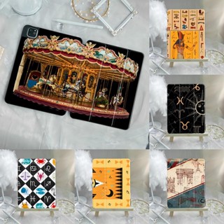 เคส พิมพ์ลาย Merry-Go-Round พร้อมขาตั้ง สําหรับ Ipad case 10th 2022 8th Gen 2020 2018 Ipad Air 4 5 10.9 นิ้ว 7th Gen 8th 9th 10.2 นิ้ว 9.7 นิ้ว Pro 11 2020 2021 2022 12.9 นิ้ว