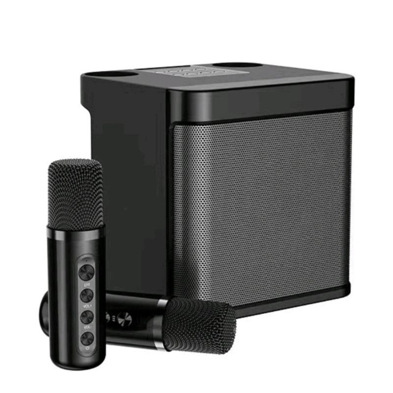 ไมค์คาราโอเกะ ลำโพงBluetooth YS-219 ลำโพงไมค์คู่ ส่งฟรี
