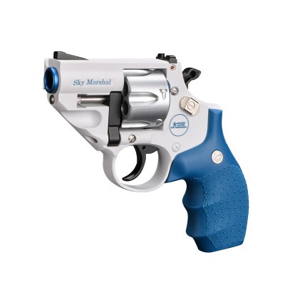 ใหม่ 90% โลหะผสมอัพเกรด Sky Marshal Revolver Metal Soft Bullet Gun