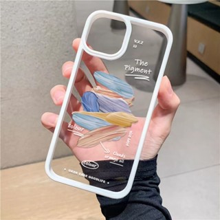 เคสโทรศัพท์มือถืออะคริลิค แบบแข็ง สีโปร่งใส สําหรับ iphone 14promax 11 13 12 7Plus 8 X XS Max