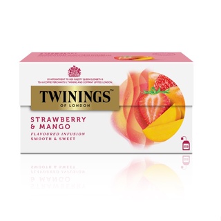 Twinings Strawberry &amp; Mango Tea ชาทไวนิงส์ สตรอเบอร์รี่ แอนด์ แมงโก้